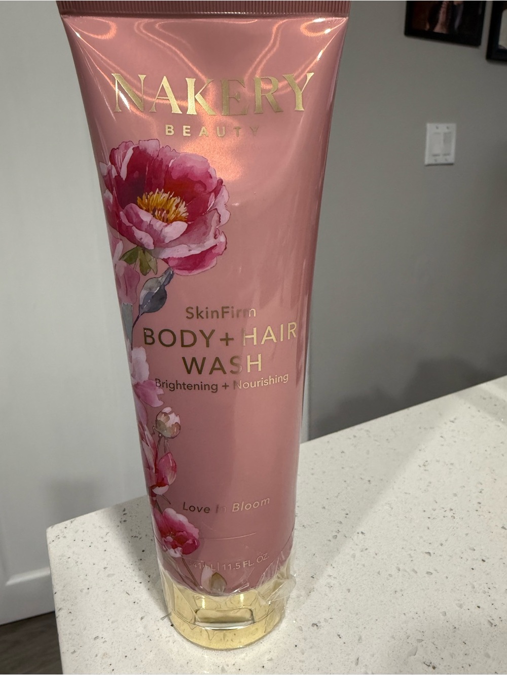 Nakery Beauty SkinFirm Body + Hair Wash — Pink